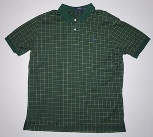 Polo Ralph Lauren Herren grün rot und gelb kariert Kurzarm Polo Größe XL - Bild 1 von 10