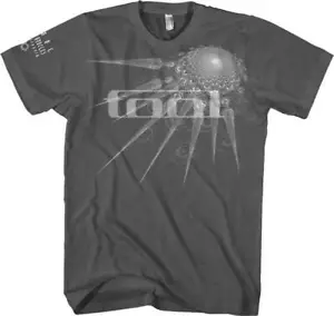 Tool Spectre Spikes Medium Charcoal T-Shirt Manufacture Defect - Picture 1 of 3