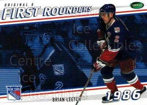 2003-04 Parkhurst Original Six New York Rangers Inserts #14 Brian Leetch - Picture 1 of 1