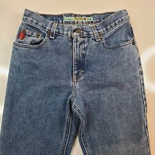 VTG Y2K 90s Mudd Juniors Womens Flare Blue Jeans Cutie 100% Cotton Size 12