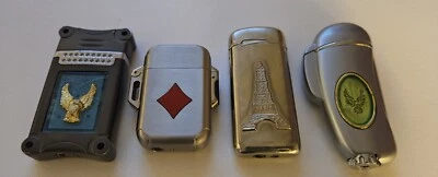 Lot of 4 Vintage Novelty Butane Torches Non Tested - Image 1 of 4