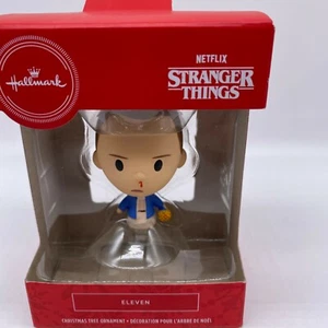 Netflix Stranger Things ELEVEN Hallmark Redbox 2020 Christmas Ornament NEW - Picture 1 of 5