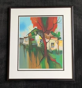 Itzchak Tarkay serigraph Autumn Landscape - Picture 1 of 7