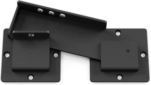 Bolt Door Latch, Thickened Stainless Steel Increased Security Door Latch,Black - Picture 1 of 7