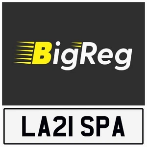 LAZY SPA💥 HOT TUB ENGINEER SPAS PRIVATE CAR REGISTRATION NUMBER PLATE LA21 SPA✔ - Picture 1 of 3