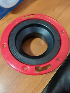 Charlotte Pipe And Foundry Closet Flange, 4x3 In, Abs, Spigot Connection 31-8237 - Picture 1 of 6