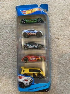 hot wheels hw city works 5 pack - Picture 1 of 7