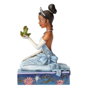 WALT DISNEY TRADICIONES JIM SHORE RESISTENTE Y ROMÁNTICO TIANA Y RANA 4054276 NUEVO EN CAJA - Imagen 1 de 2