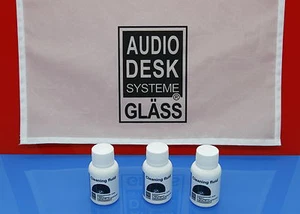 3x Gläss Cleaning Fluid Cleaning Concentrate Audiodesksystemegläss Vinylcleaner - Picture 1 of 2