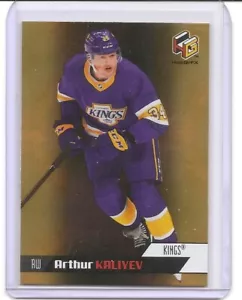2020-21 Upper Deck Extended Series Arthur Kaliyev HoloGrFX Gold Insert Card - Picture 1 of 2