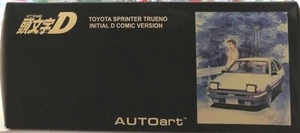 AUTOart Toyota Sprinter Trueno AE86 Initial D Comic Version White 1/18 Model car - Picture 1 of 8