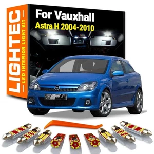 Vauxhall Astra H 2004-2010 PREMIUM 14Pc High Power White Led Interior Light Kit - Picture 1 of 4