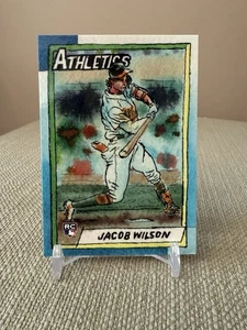 2025 Topps Shoebox Treasures X Andy Friedman Jacob Wilson First Light Rookies SP - Bild 1 von 2