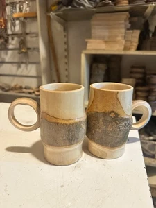 Rustic Handmade Wooden Cup – Natural Bark Finish, 15cm - Picture 1 of 8