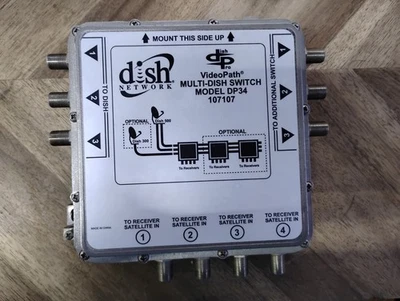 Dish Network , Dish Pro VideoPath Multi-Dish Switch Model DP34 - Image 1 of 4