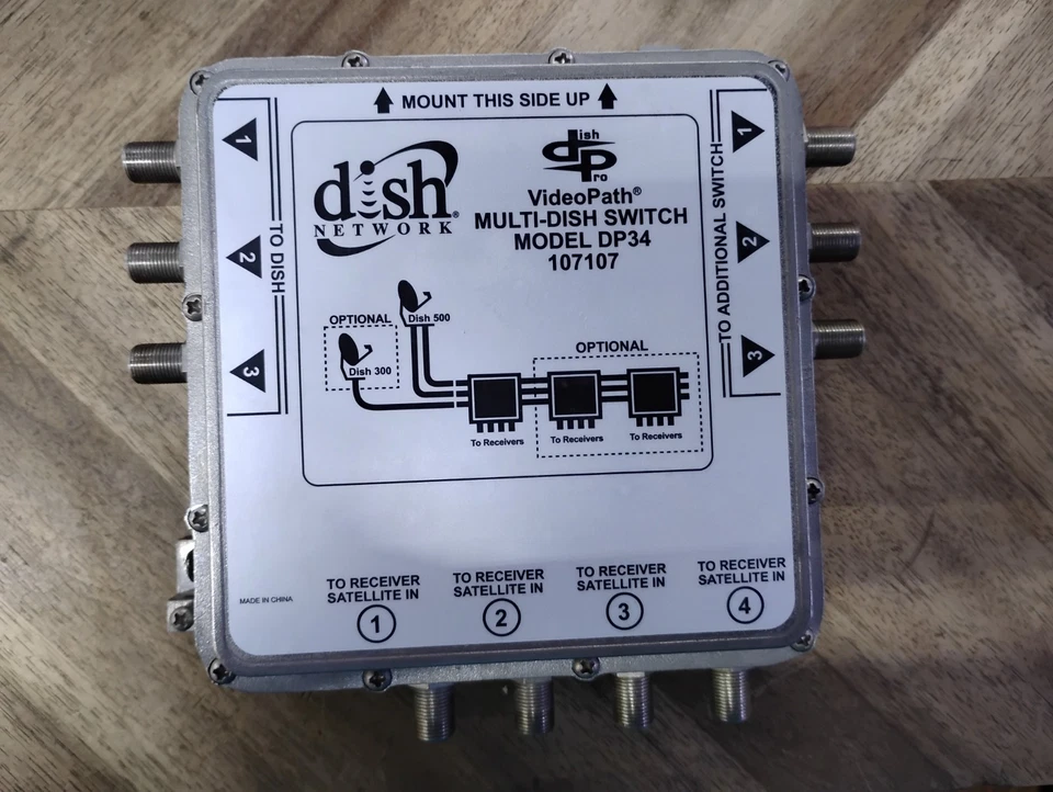 Dish Network , Dish Pro VideoPath Multi-Dish Switch Model DP34 - Image 1 of 4