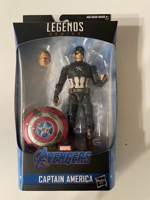 Hasbro Marvel Legends Capitán América Digno Avengers Endgame NUEVO 2018 Walmart Foto 1 de 4