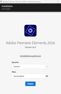 Adobe Premiere Elements 2026 Lebenslang aktiviert-activated for life - Picture 1 of 1