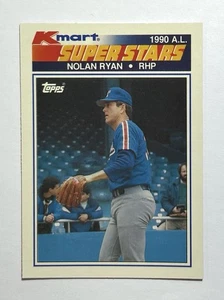1990 Topps Kmart Super Stars #25 Nolan Ryan - Imagen 1 de 10