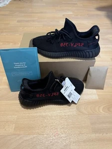 Adidas Yeezy Boost 350 V2 - BRED - Black Red - EU 43 1/3 US 9.5 Neu u. OVP - Bild 1 von 12