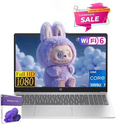 HP 250 G10 15.6" Laptop computer 5GHz 10 core Intel I7 UpTo 64GB RAM 4TB Win11P - Image 1 of 4