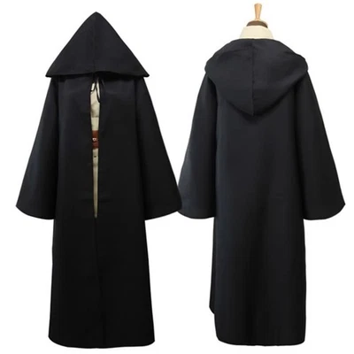 Star Wars Obi Wan Kenobi Jedi Master Cosplay Costume Cloak Tunic Robe Full Set - Image 1 of 4
