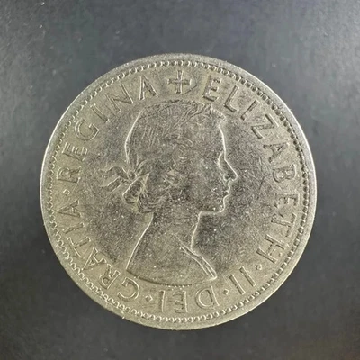 1954 UK Half‑Crown Elizabeth II, Clear Design - Image 1 of 4
