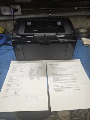 HP Laserjet P1102W  Laser Printer  *PAGE COUNT 1760* - Image 1 of 4