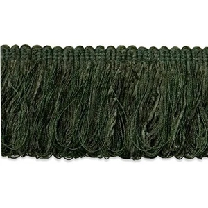 Trims by the Yard Chenille Loop Fringe Trim, 10 Yards, Hunter Green - Bild 1 von 1