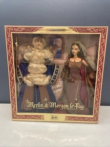 Barbie and Ken as Merlin and Morgan le Fay Doll Set 2000 Mattel 27287 - Picture 1 of 9