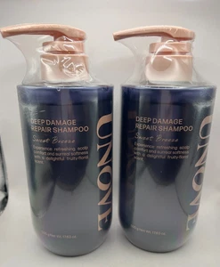 SET BESTEHEND AUS 2 Unove Deep Damage Repair Shampoo SWEET BREEZE 17,63 Unzen Haarpflege VERSIEGELT - Bild 1 von 4