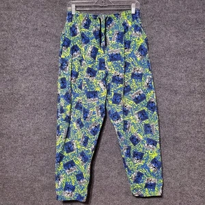 Vintage Sun Triangle Muscle Parachute Pants Neon Mens Abstract Beach M/L USA  - Picture 1 of 11