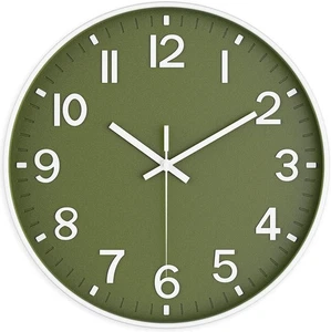 Silent Wall Clock Non-Ticking Battery Operated - Picture 1 of 4