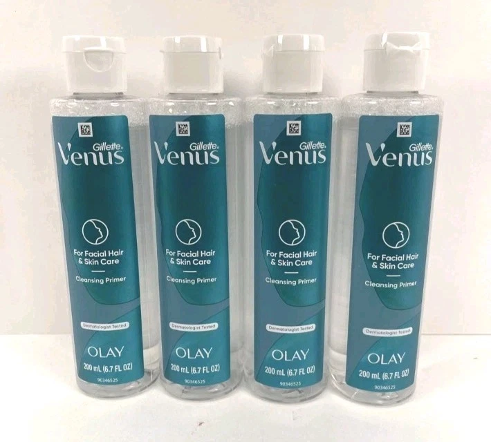 Gillette Venus for Facial Hair Removal & Cleansing Primer 6.7 oz OLAY -