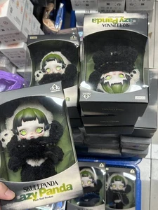 100% AUTENTICO SKULLPANDA LAZY PANDA PELUCHE BAMBOLA CIONDOLO TENDENZA ARTE GIOCATTOLI CARINI REGALO - Foto 1 di 9
