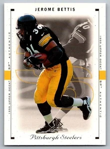 1999 SP Authentic Jerome Bettis Pittsburgh Steelers #68 - Picture 1 of 2