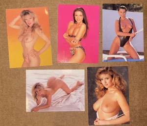 1992 Infinity Card Co. Centerfold Collection Lot Of 5 Cards Inaugural Edition - Picture 1 of 2