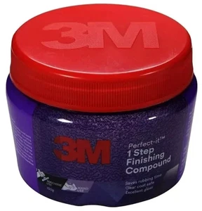 3M Perfect-It 1-Step Finishing Compound for Cars/Metal Minor Scratches X 5 PC - Picture 1 of 3