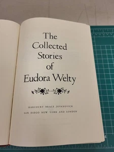 Eudora Welty Collected Stories Harcourt Brace Jovanovich Hardcover 1st Edition - Picture 1 of 4