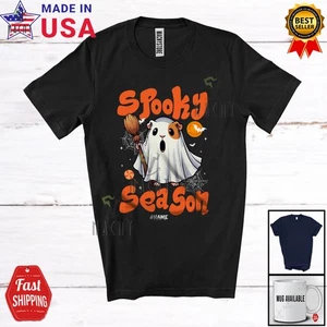 Nombre Personalizado Temporada Espeluznante; Humoroso Halloween Guinea Pig Boo Fantasma Juegos con disfraces Camisa - Imagen 1 de 7