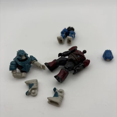 HALO MEGA BLOKS CONSTRUX PACTO VERDE AZULADO BRUTO PIEZAS MENORES Rojo Carmesí Piezas LEER Foto 1 de 4