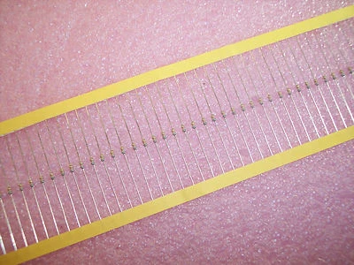 数量 (100) 68K 欧姆 1/8 瓦 5% 微型碳纤维胶片抵抗器 CF12T-68K-5% GL — 第 1/2 张图片