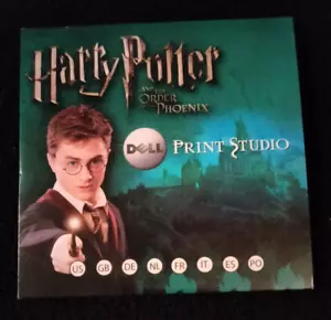 HARRY POTTER AND THE ORDER OF THE PHOENIX - CD-ROM - DELL PRINT STUDIO SOFTWARE - Picture 1 of 4