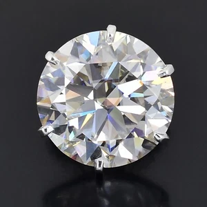 HUGE 48.80 Ct Certified White Diamond Cocktail Ring ! FREE Diamond studs! - Picture 1 of 12
