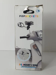 PopSockets PopMount 2 Ride Scooter & Bicycle Mount - Black - Picture 1 of 4
