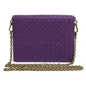 BOTTEGA VENETA Intrecciato Chain Wallet Lambskin, Mona Lisa 508752 - Picture 1 of 9