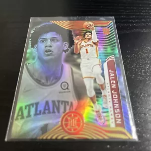 2021-22 Panini ILLUSIONS Rookie Card RC Jalen Johnson Atlanta Hawks Phenom-- - Picture 1 of 2