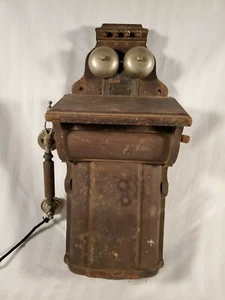 USSR Soviet 1929 Lenin Telephone Factory Red Dawn Model Wall Mount Telephone - Picture 1 of 12