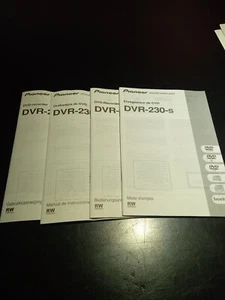 MANUALE / ISTRUZIONI ORIGINALI PIONEER DVD RECORDER DVR-230S - Foto 1 di 1