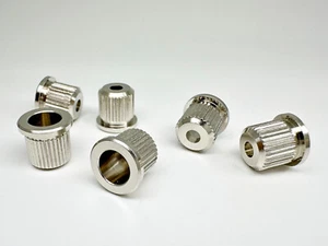 Gotoh TLB-1N String Ferrules - Set of 6 - Nickel - Picture 1 of 7